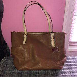 Michael Kors Faux Leather Tote